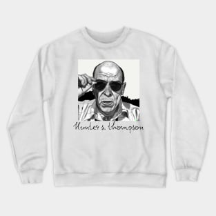 Hunter S. Thompson Portrait T Shirt Crewneck Sweatshirt